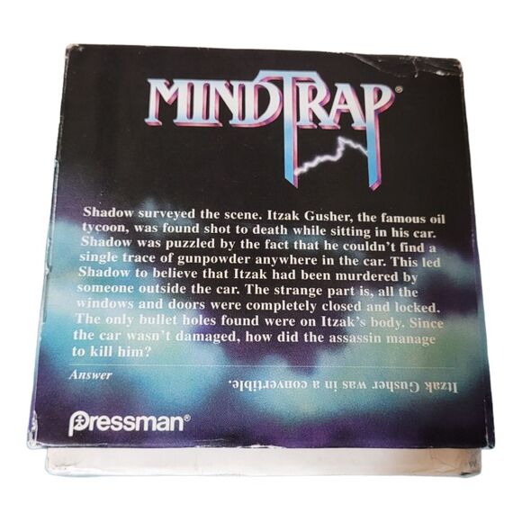 MindTrap - VINTAGE Card Game - MindTrap Games Inc 1991 - Picture 5 of 6